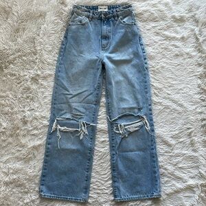 💞 ROLLA'S Heidi High Rise Loose Straight Jeans